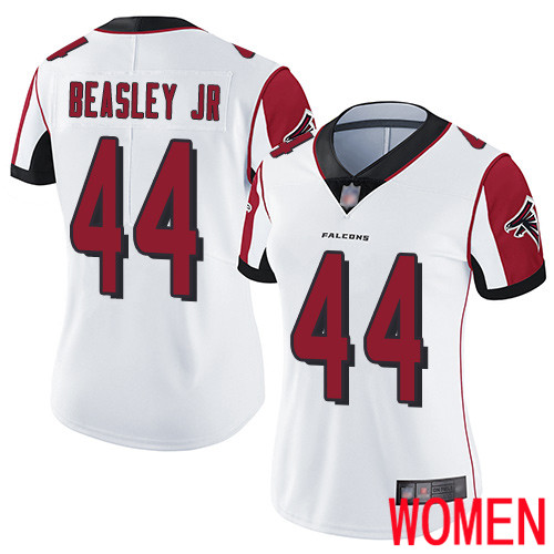 Atlanta Falcons Limited White Women Vic Beasley Road Jersey NFL Football #44 Vapor Untouchable